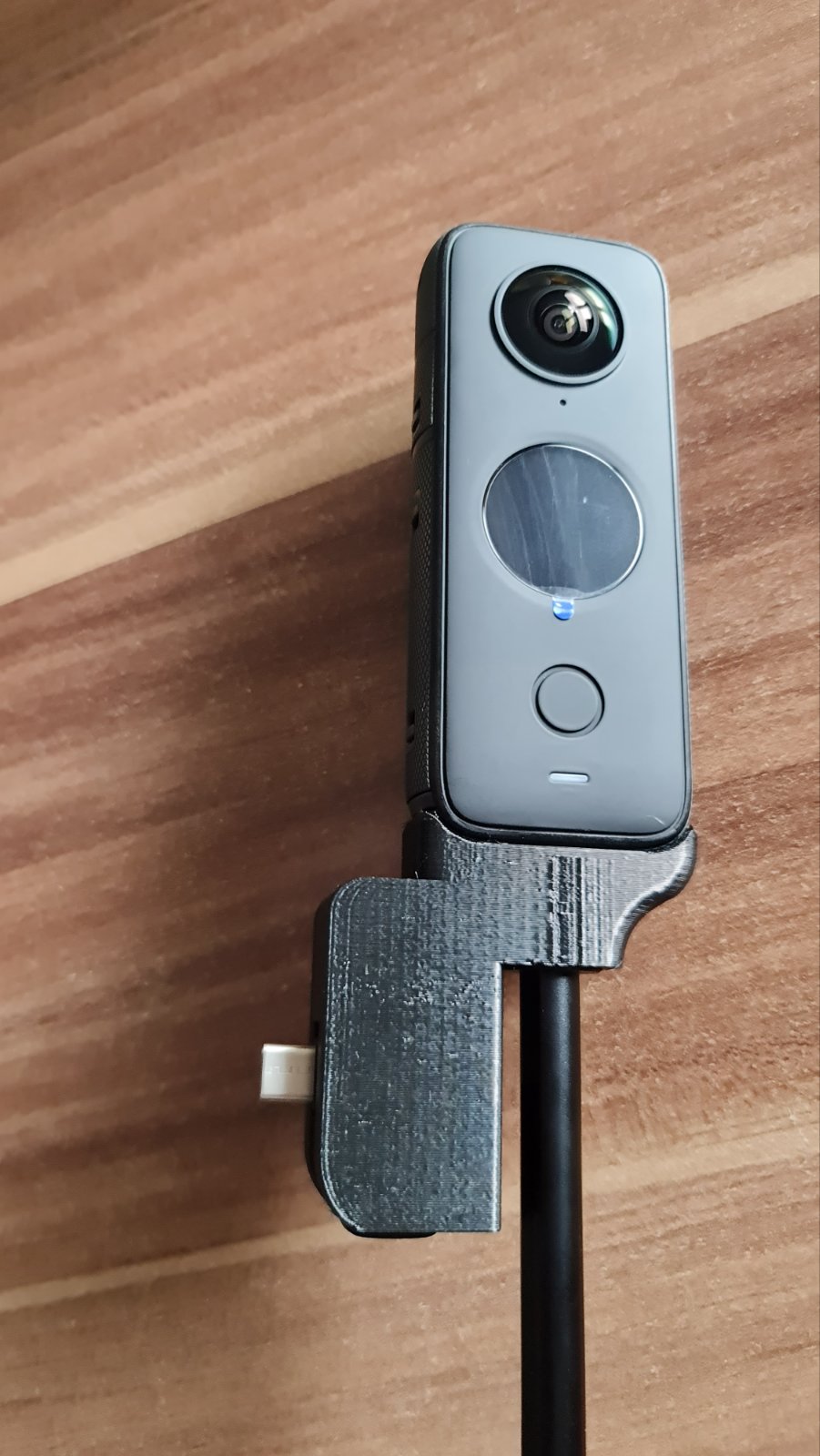 Version 3] Mounting bracket for DJI Mic /w Insta360 X3 by OngXeno, Download free STL model