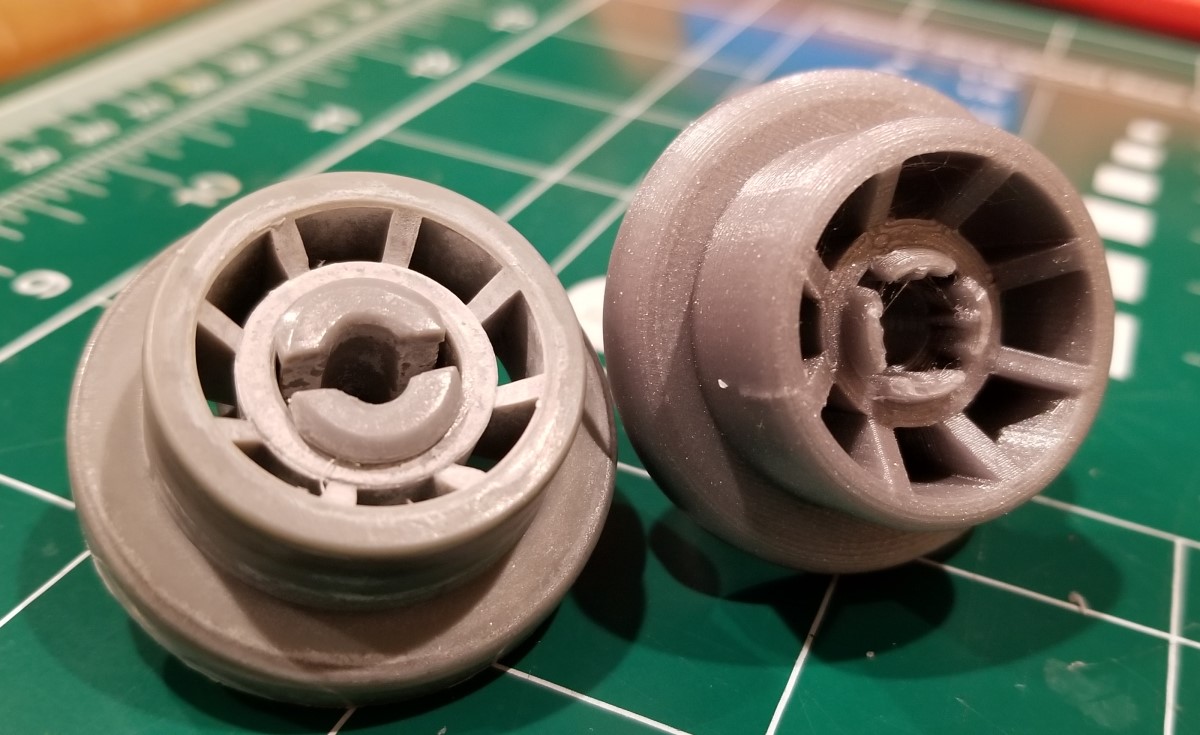 Samsung store dishwasher wheels