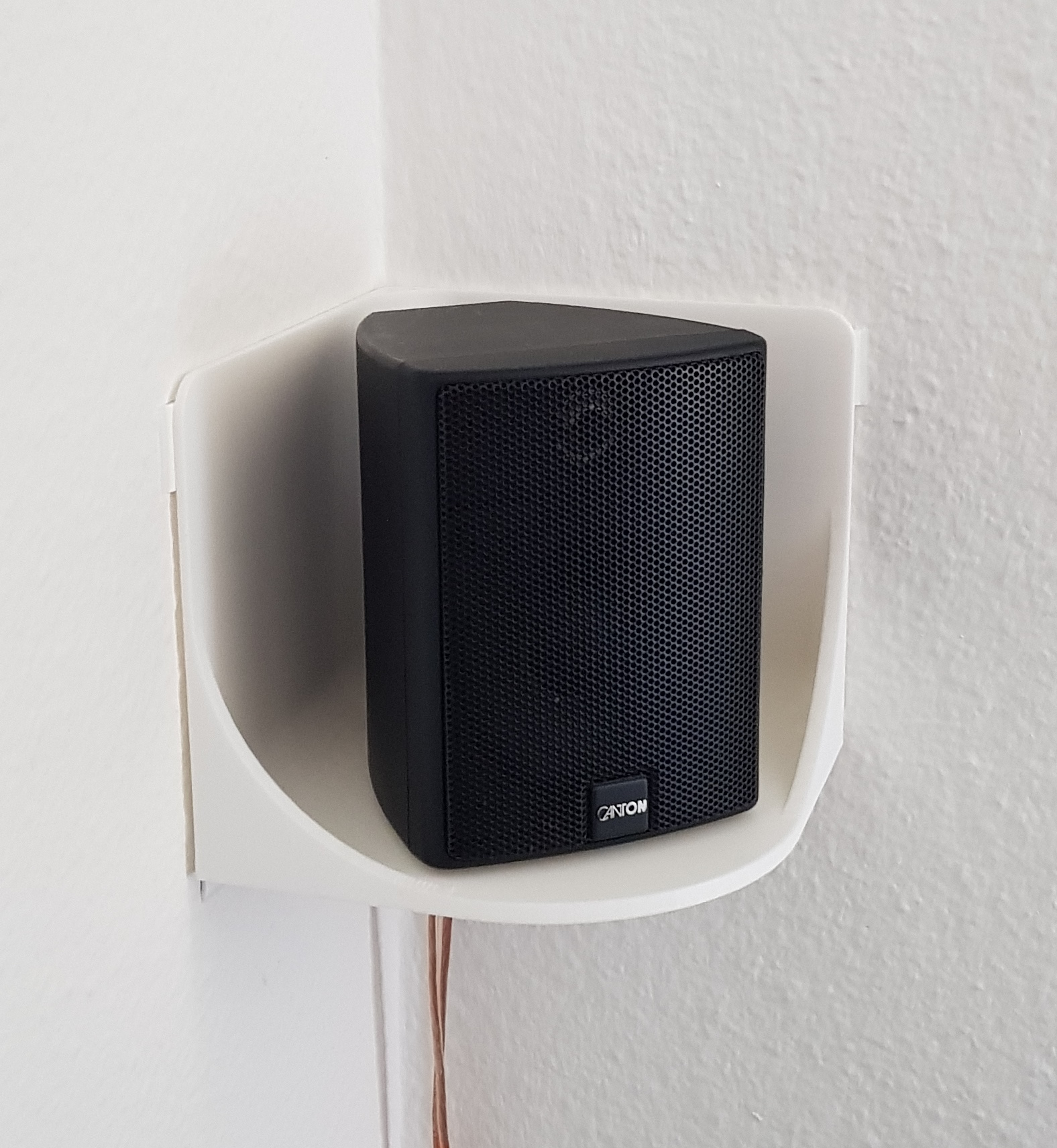 Speaker corner holder / shelf by dah, Download free STL model