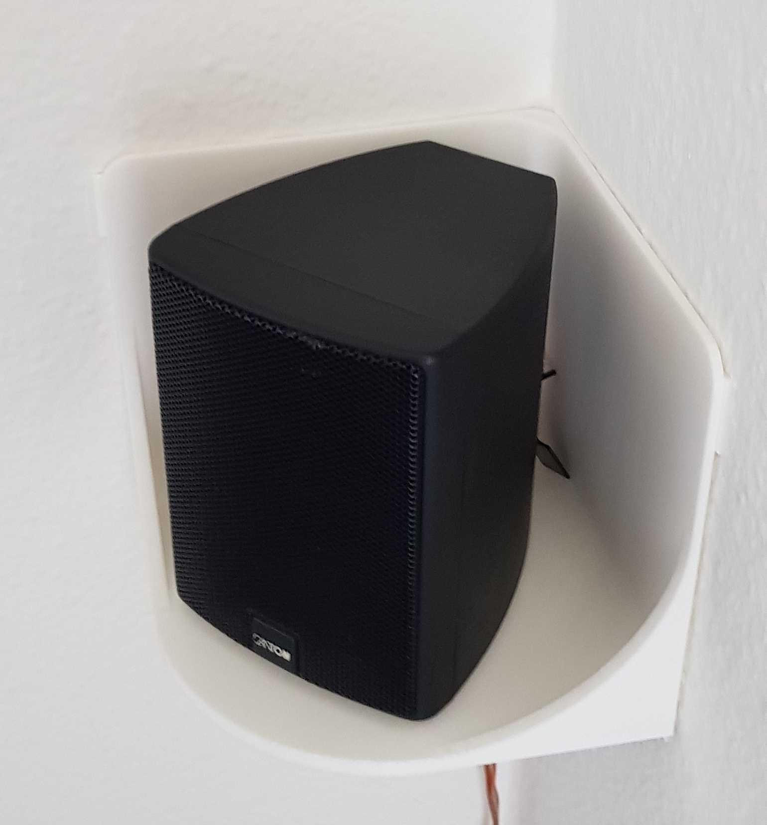 Speaker corner holder / shelf by dah Download free STL model
