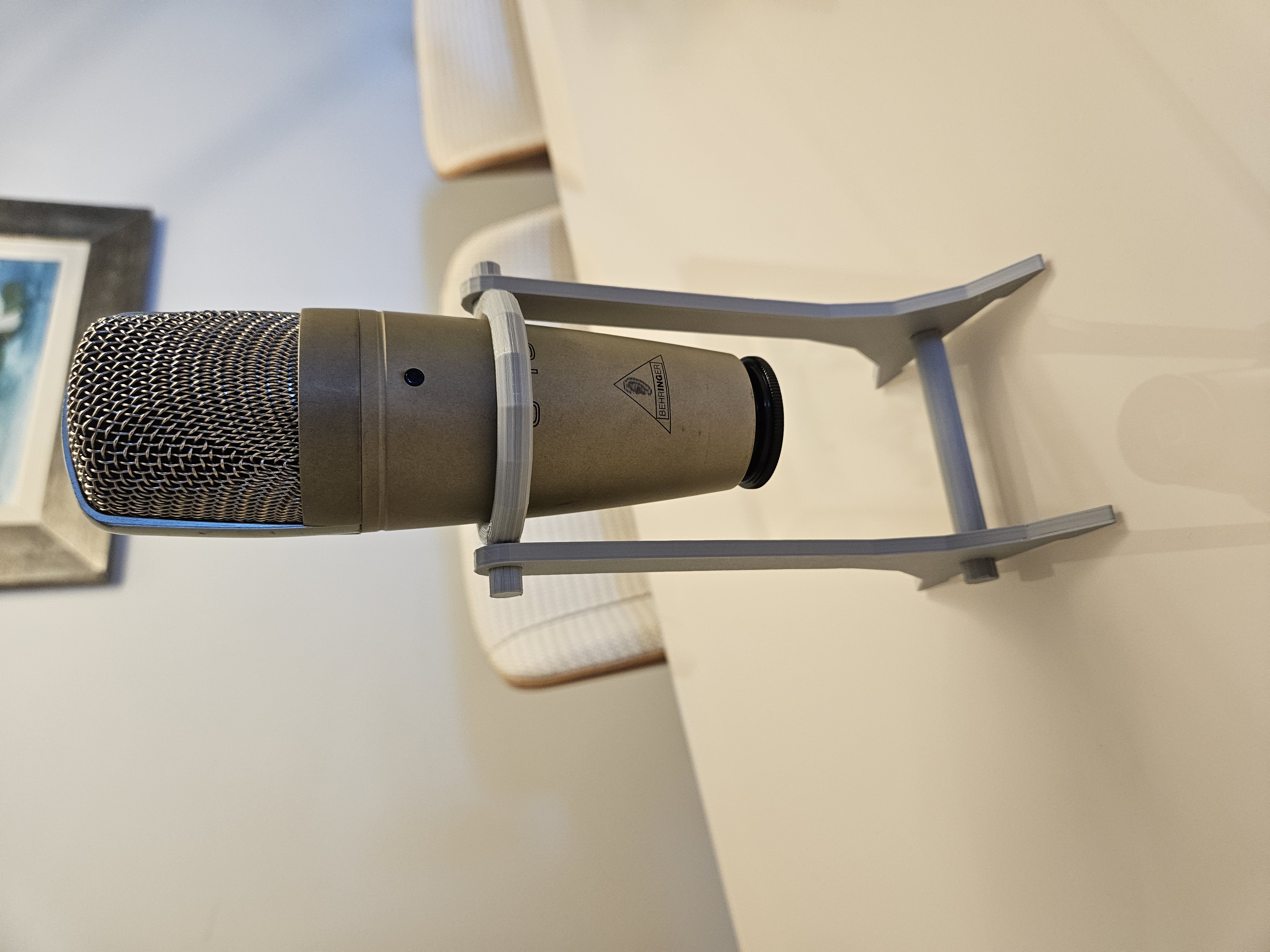 Microphone Stand by viniciussimm Download free STL model