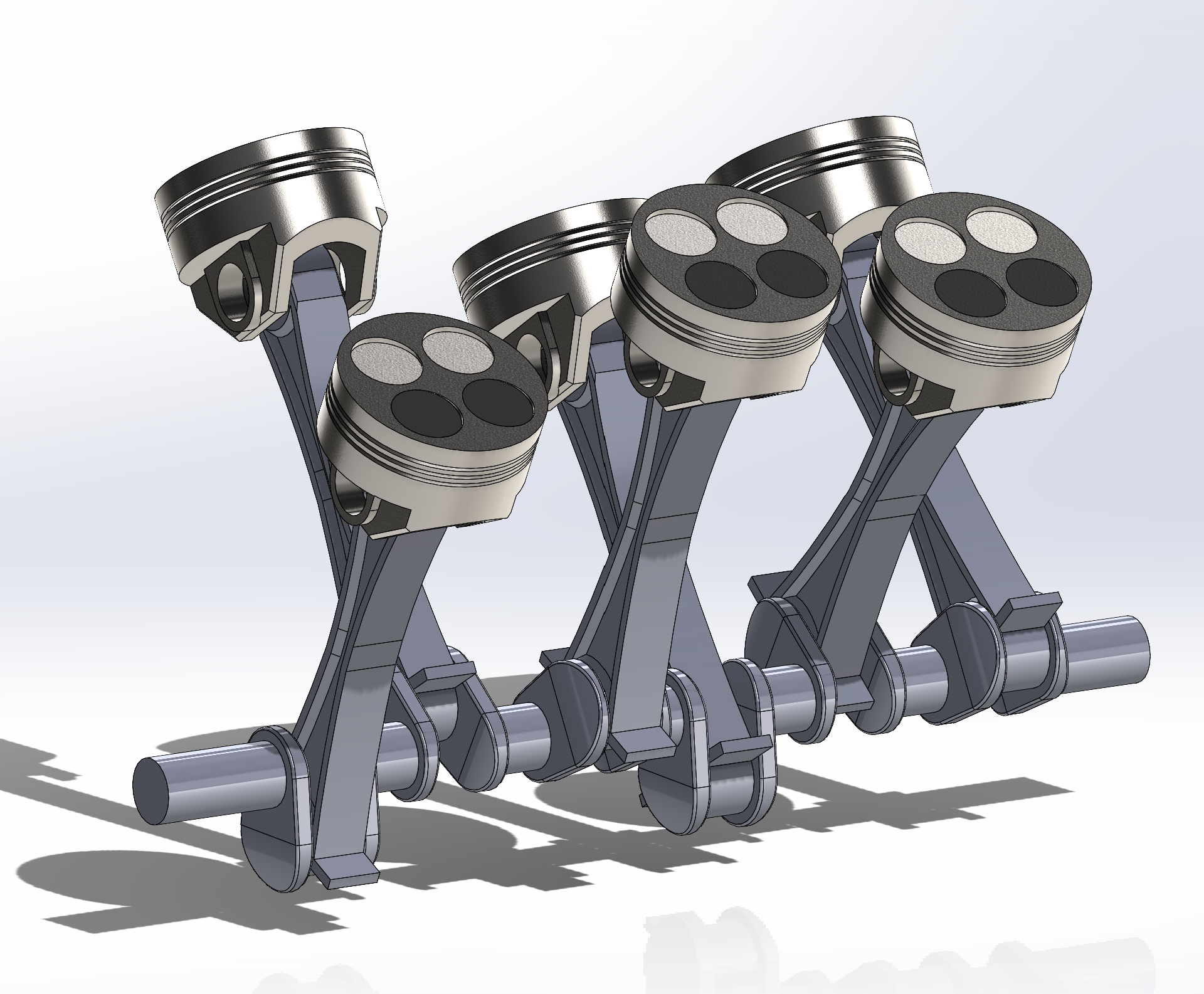 Basic V6 Design by Mike Download free STL model