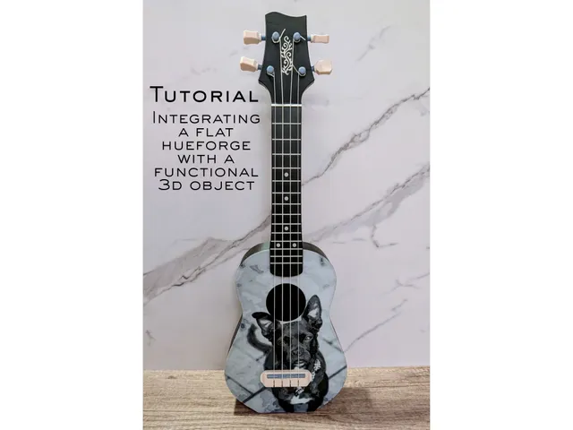Dignified Doggy Uke - Flatforge Tutorial