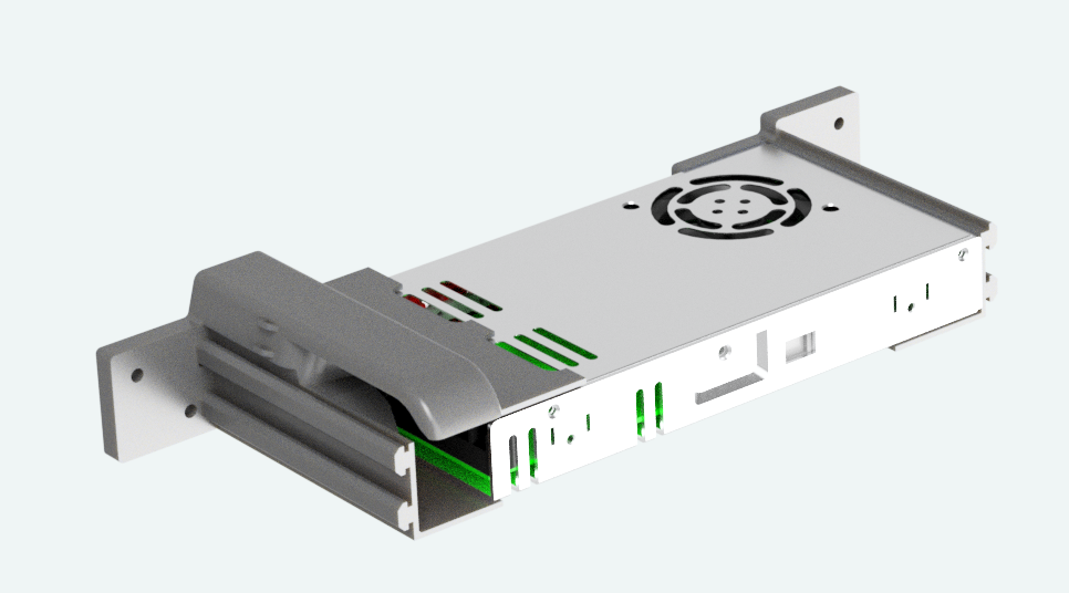 Miniatura 2 do modelo 3D PSU relocation Ender 3 Pro
