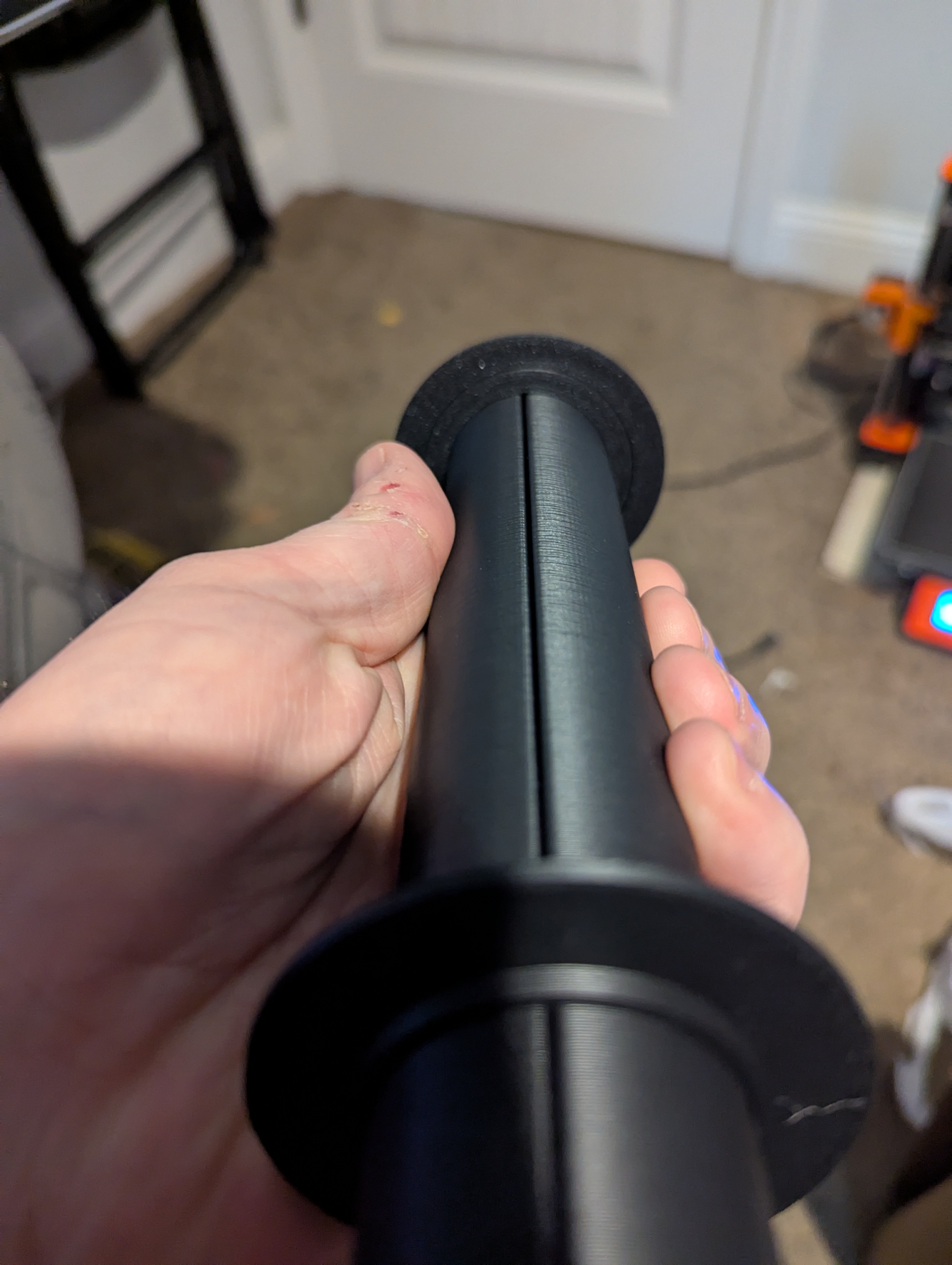 Convolute/Parallel Kraft Paper Tube Roller with Adjustable Guides
