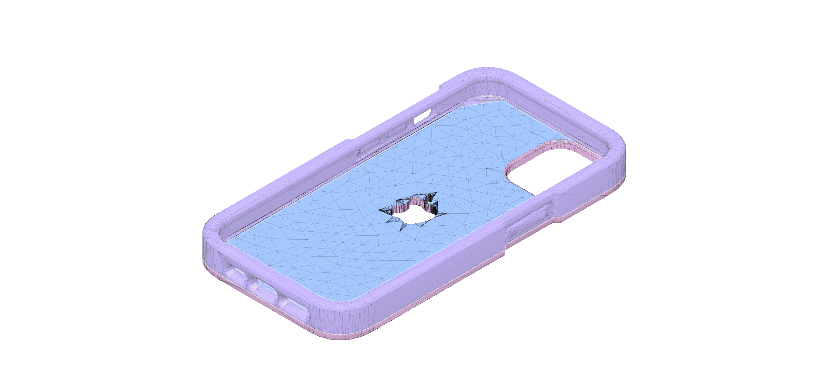 iPhone 13 Case (with buttons and Apple cut-out) - TPU