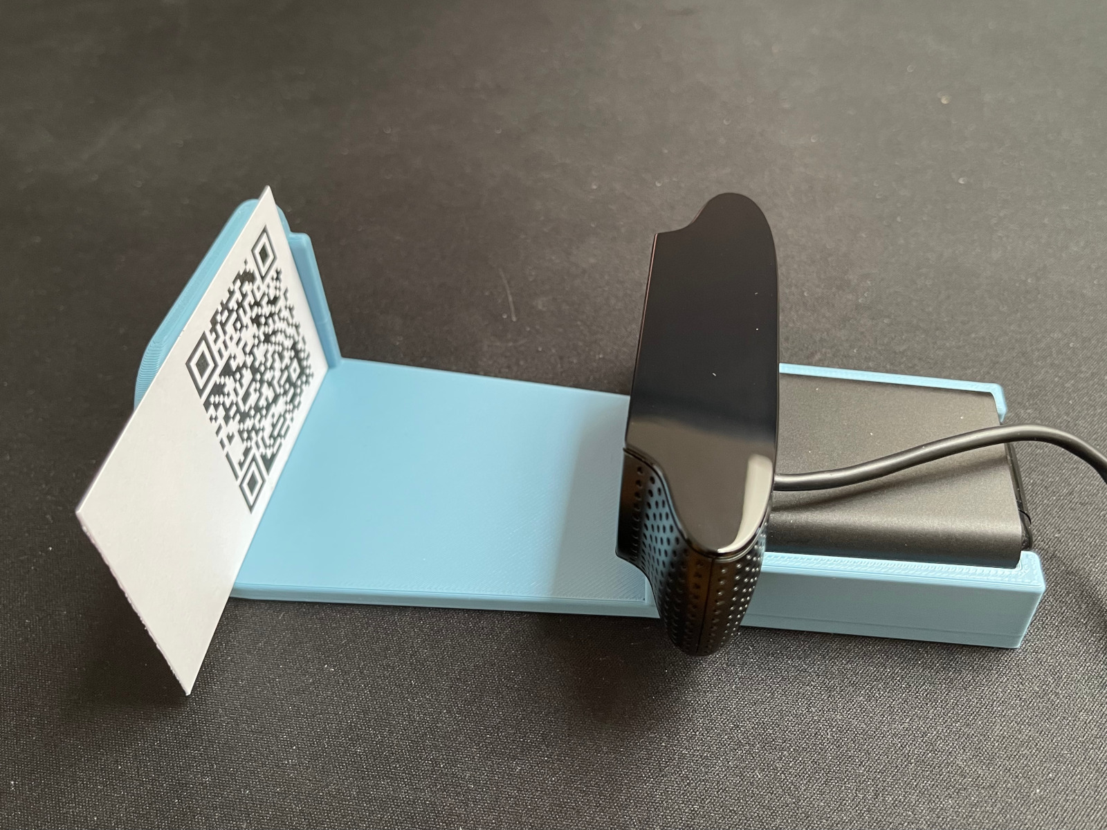 Logitech C920 QR-code scanner mount — miniatura 2
