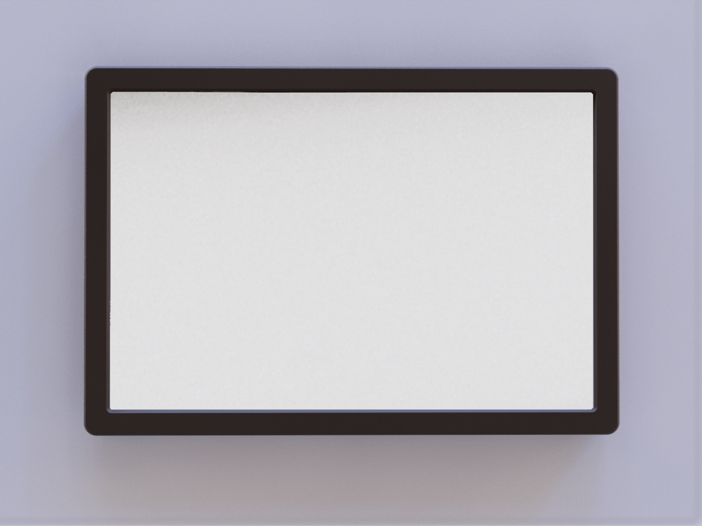 Wall Art Frame with Blank Plate by Ken Mills | Download free STL model ...