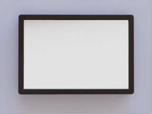 Wall Art Frame with Blank Plate