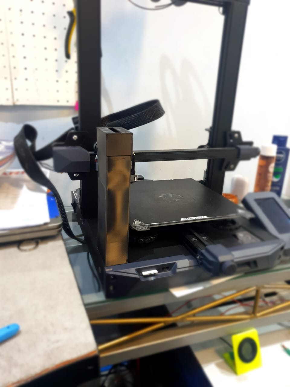 purge line dust bin