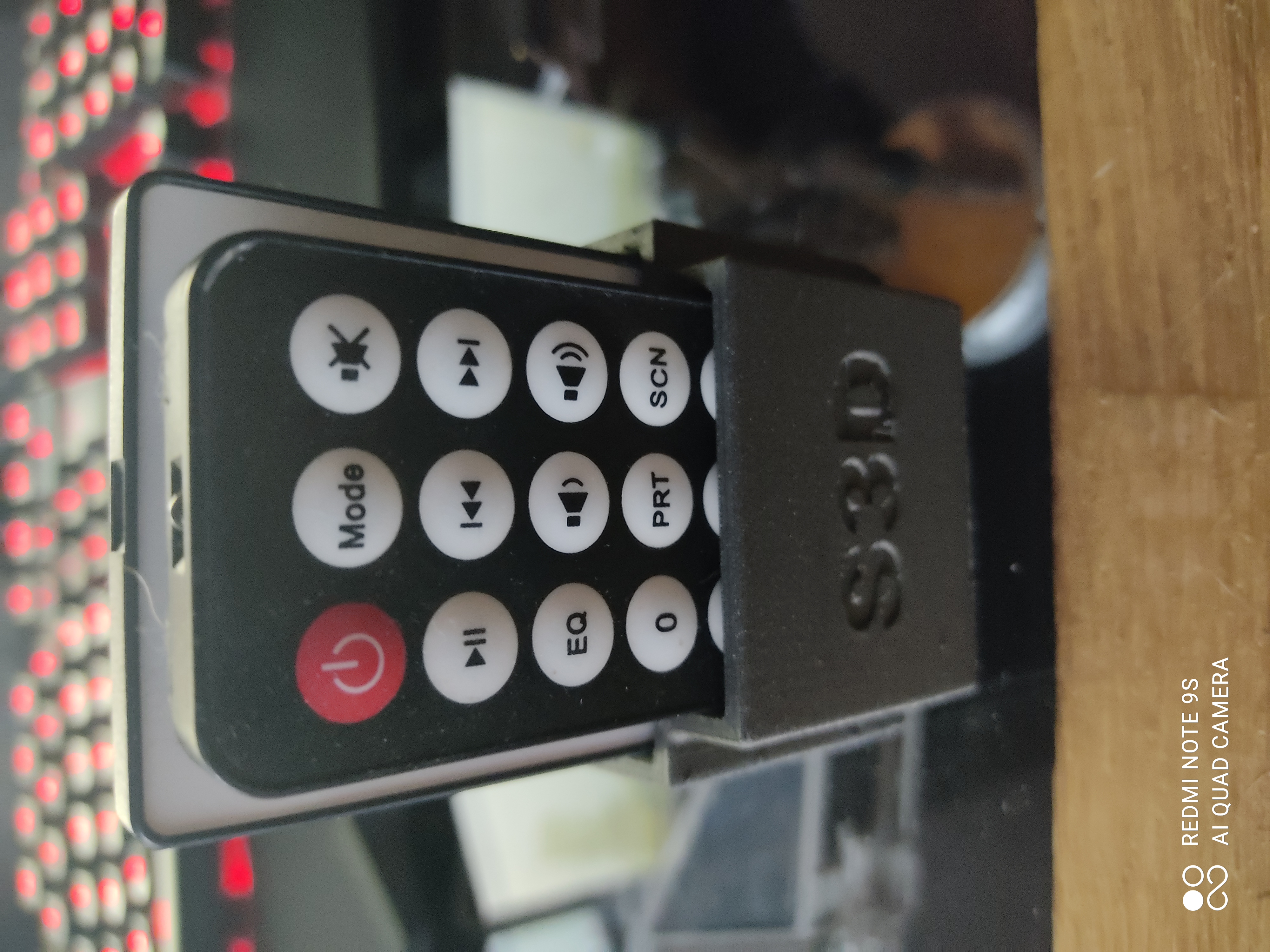 Miniatura 2 do modelo 3D support télécommande led