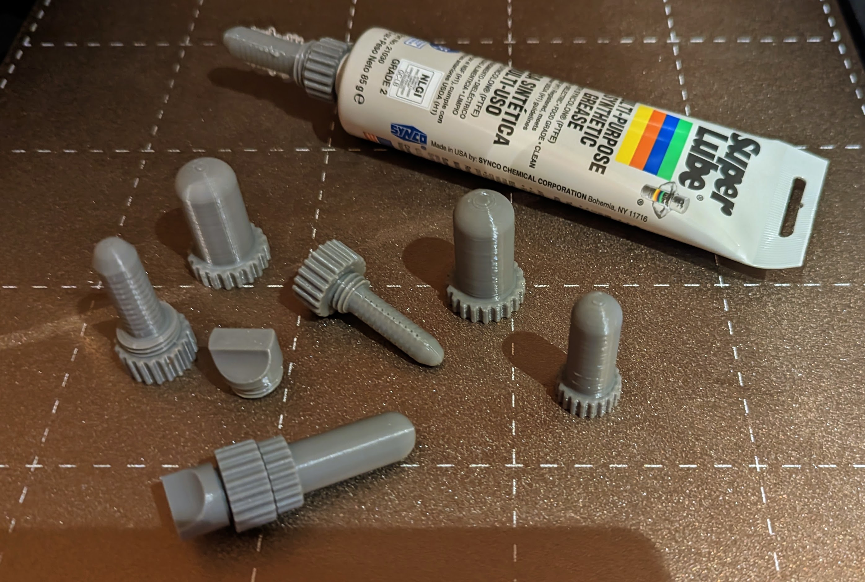 LM8UU and LM10UU Lube Nozzle for Superlube by MrBojangles | Download ...
