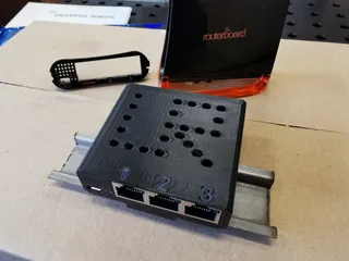 Mikrotik RB931m 2nD (hAP mini) DIN rail case
