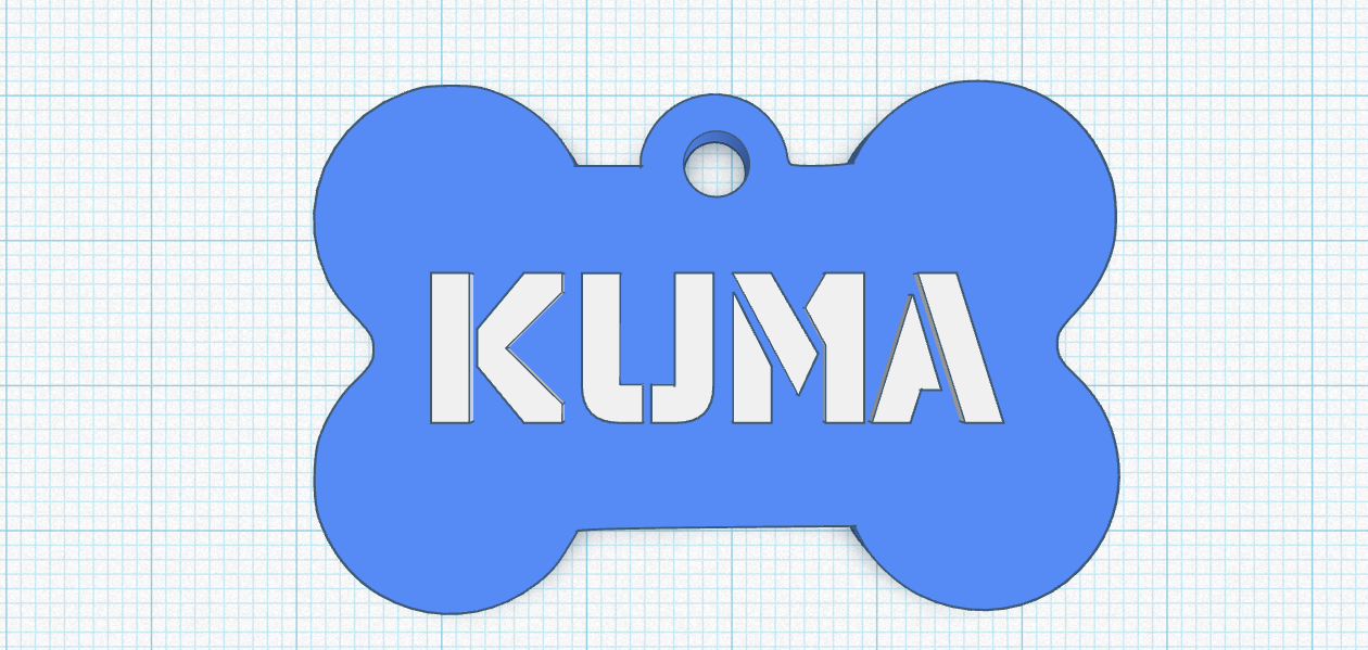Simple Dog Tag