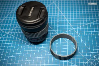 Samyang 85mm and 16mm focusing rings