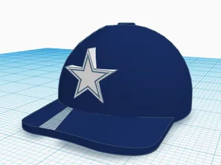 LA Dodgers Hat by RoadKill_75, Download free STL model
