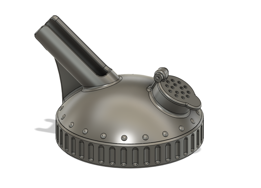 Airbrush cleaning pot by JPN_FI, Download free STL model