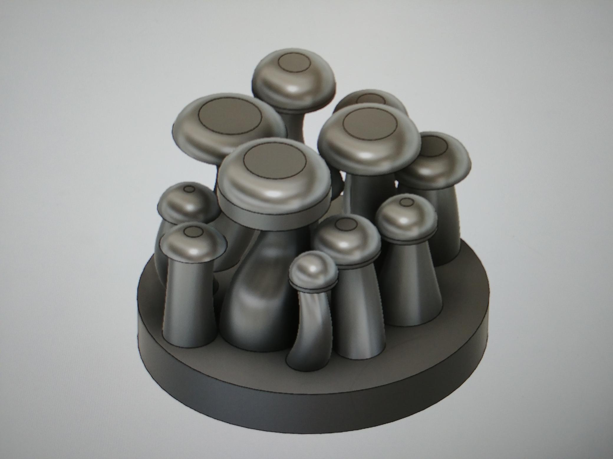 MUSHROOM By Jane Doe | Download Free STL Model | Printables.com