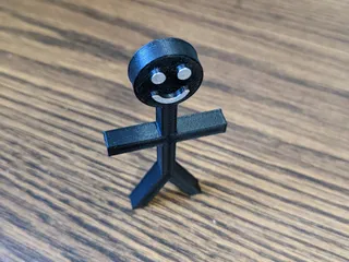 Crucifix [Doors / RoBlox] - 3D Printed, 6 Long; black