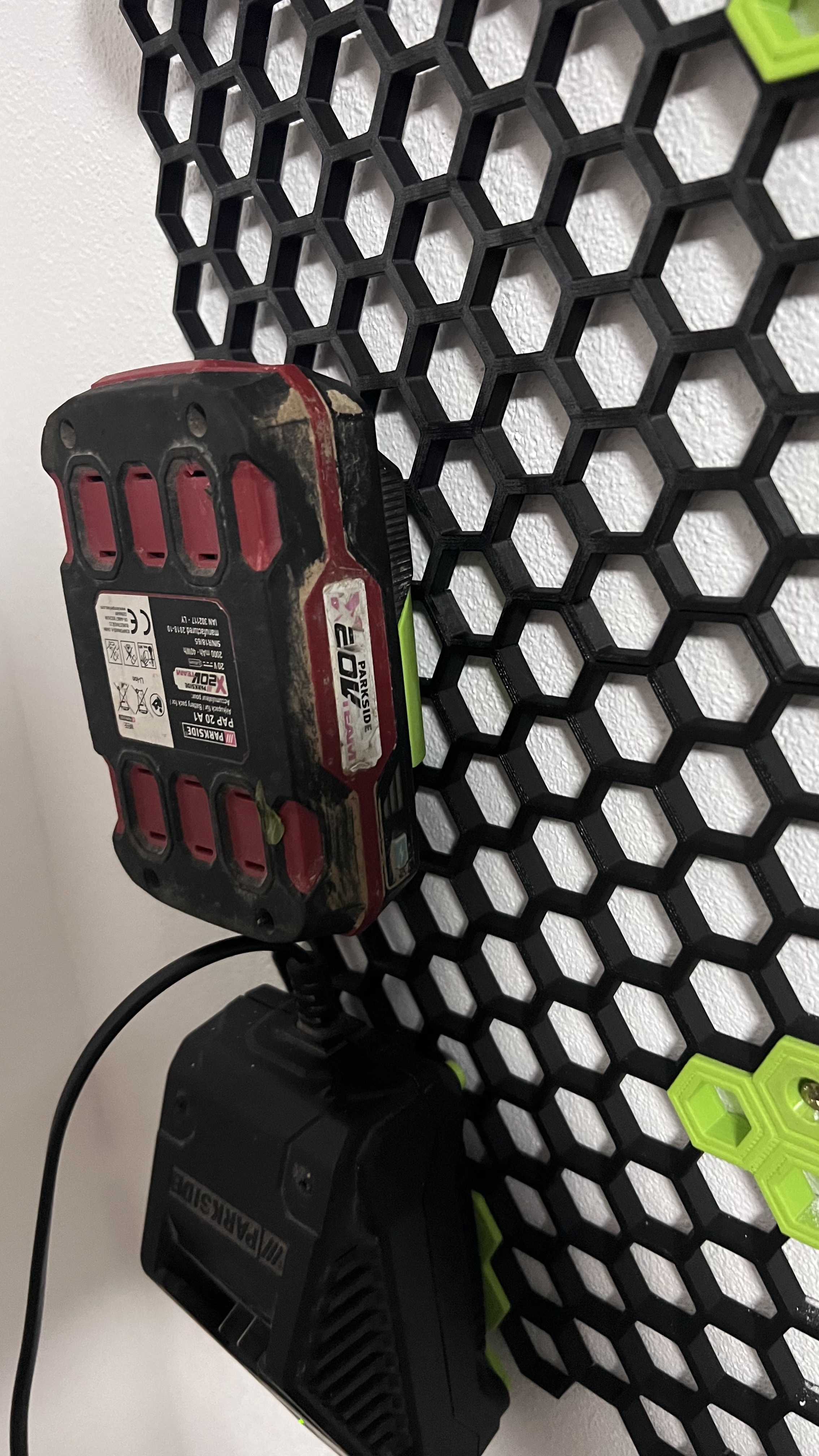 Parkside 20V battery holder for HSW