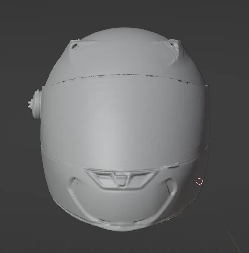3d full face motorcycle helmets Full Face Motorcycle Helmet 3d Scan by RandyMay | Download free STL model