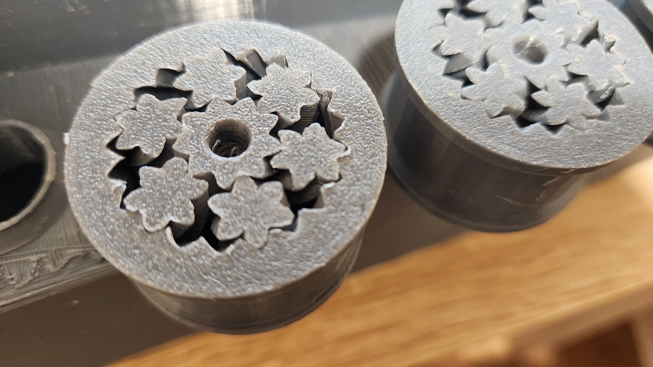 Herringbone Planetary Gear/Bearing Set with Optional HoneyComb Design