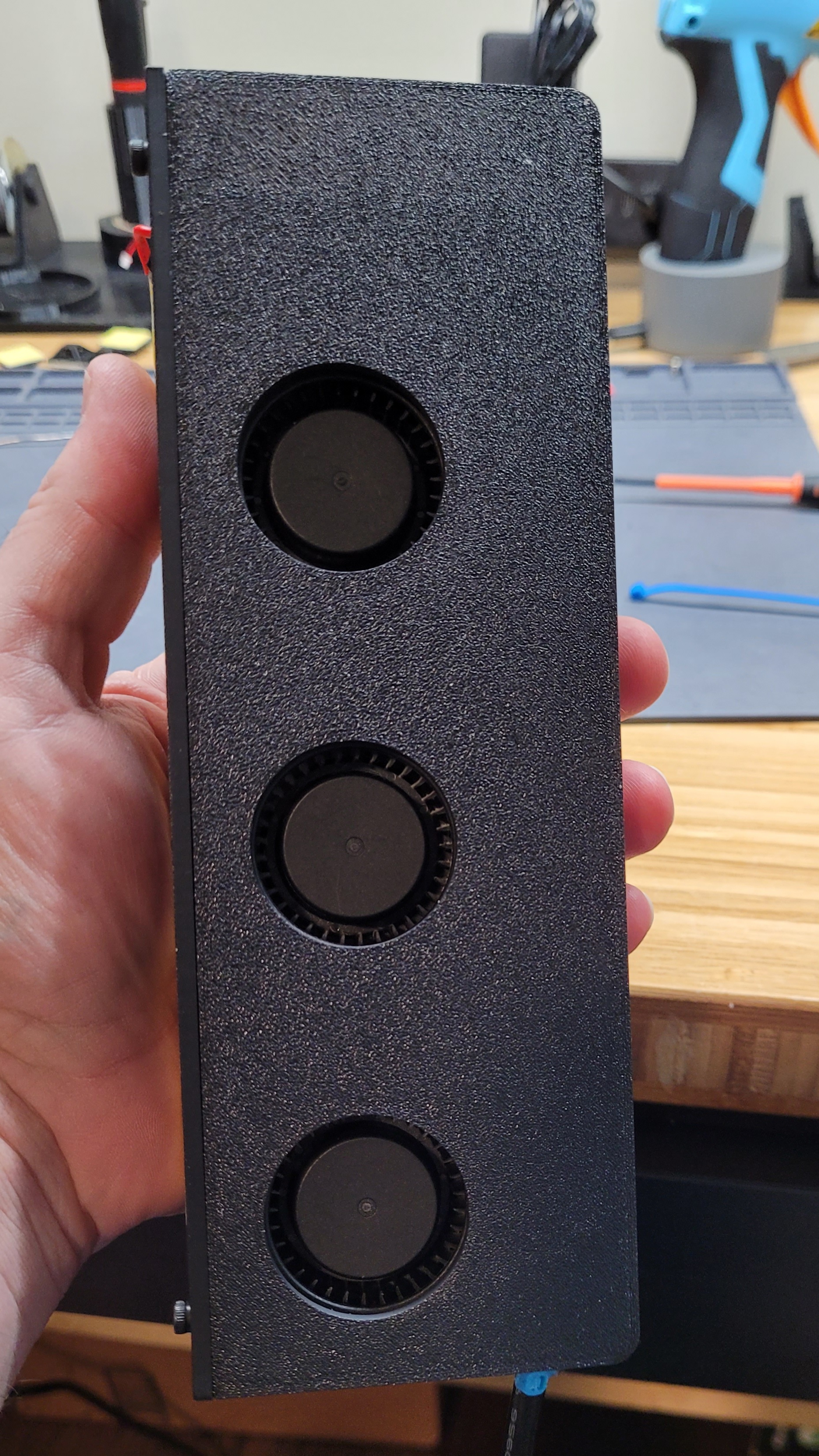 Ender 3 S1 Aux Cooling (Triple 5015) V2 by Sixpack99 Download free