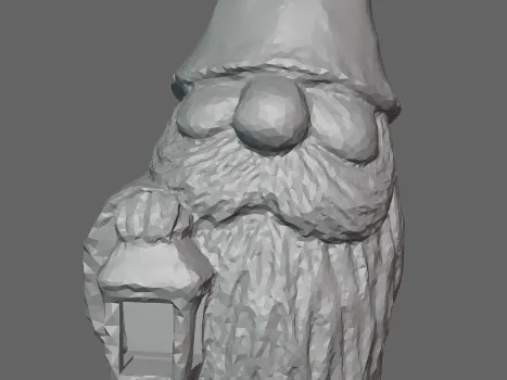 Gnome holding Lantern