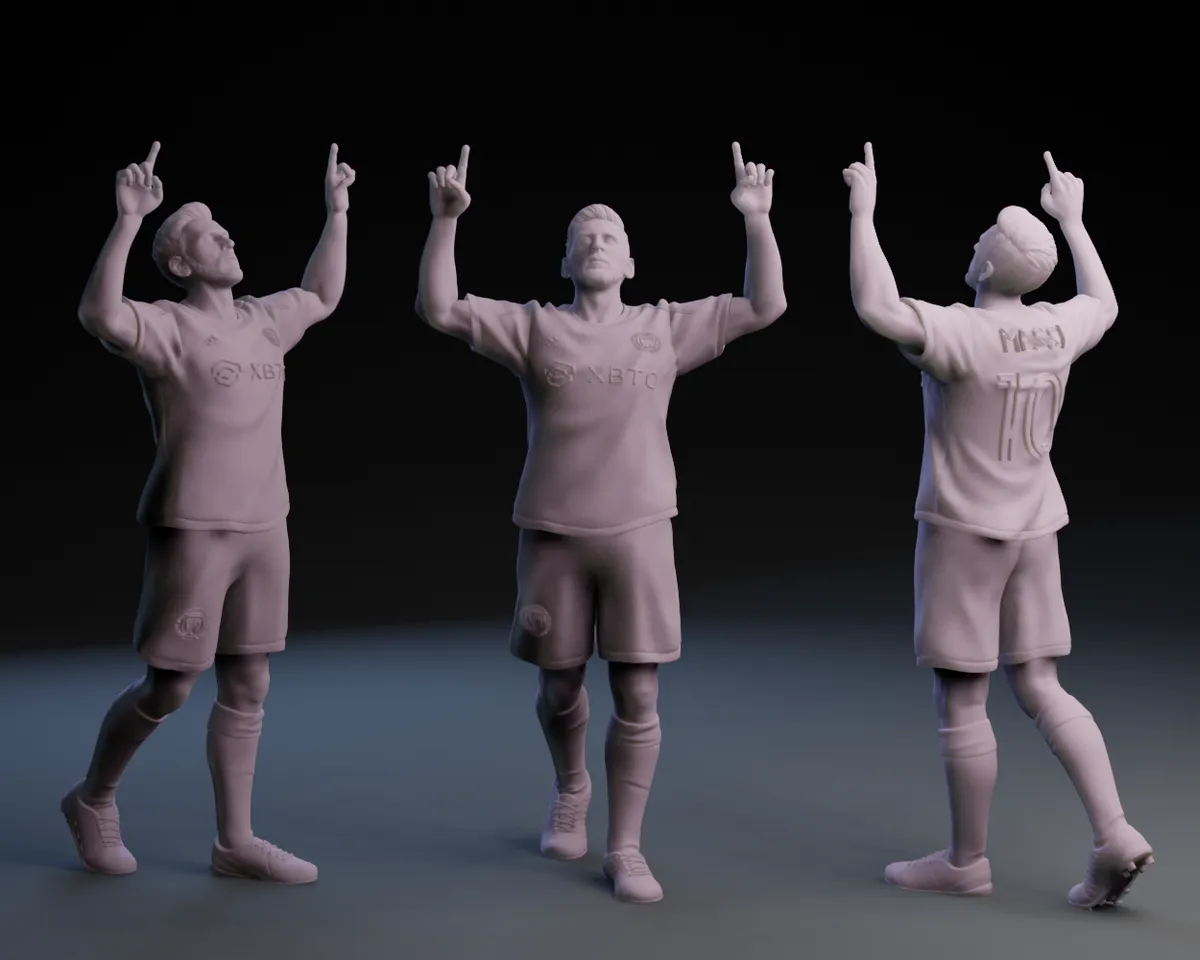 Funko Messi Inter Miami 2, 3D models download