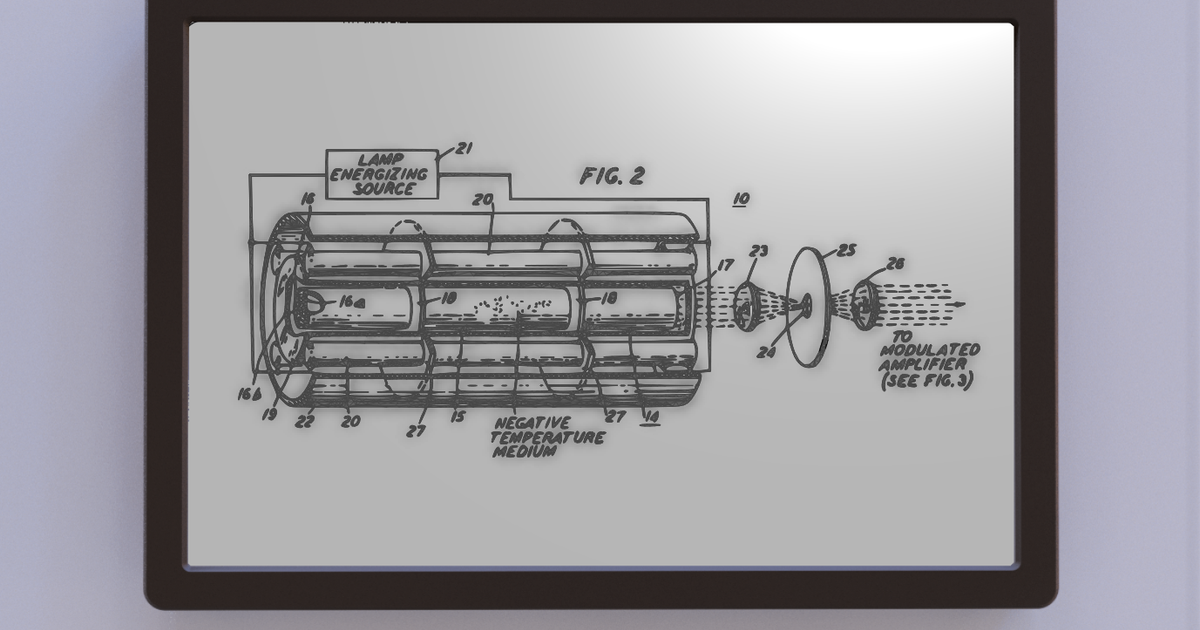 Laser Patent Art by Ken Mills | Download free STL model | Printables.com