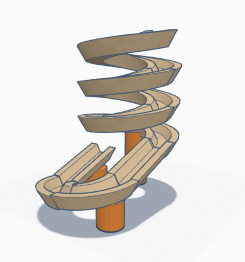 badly designed likely to fail marble run dont print