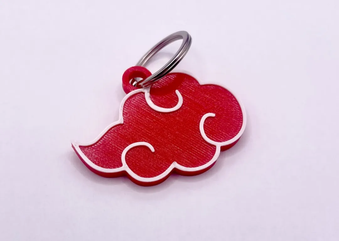 Keychain o LLavero Akatsuki Naruto by JustPrint