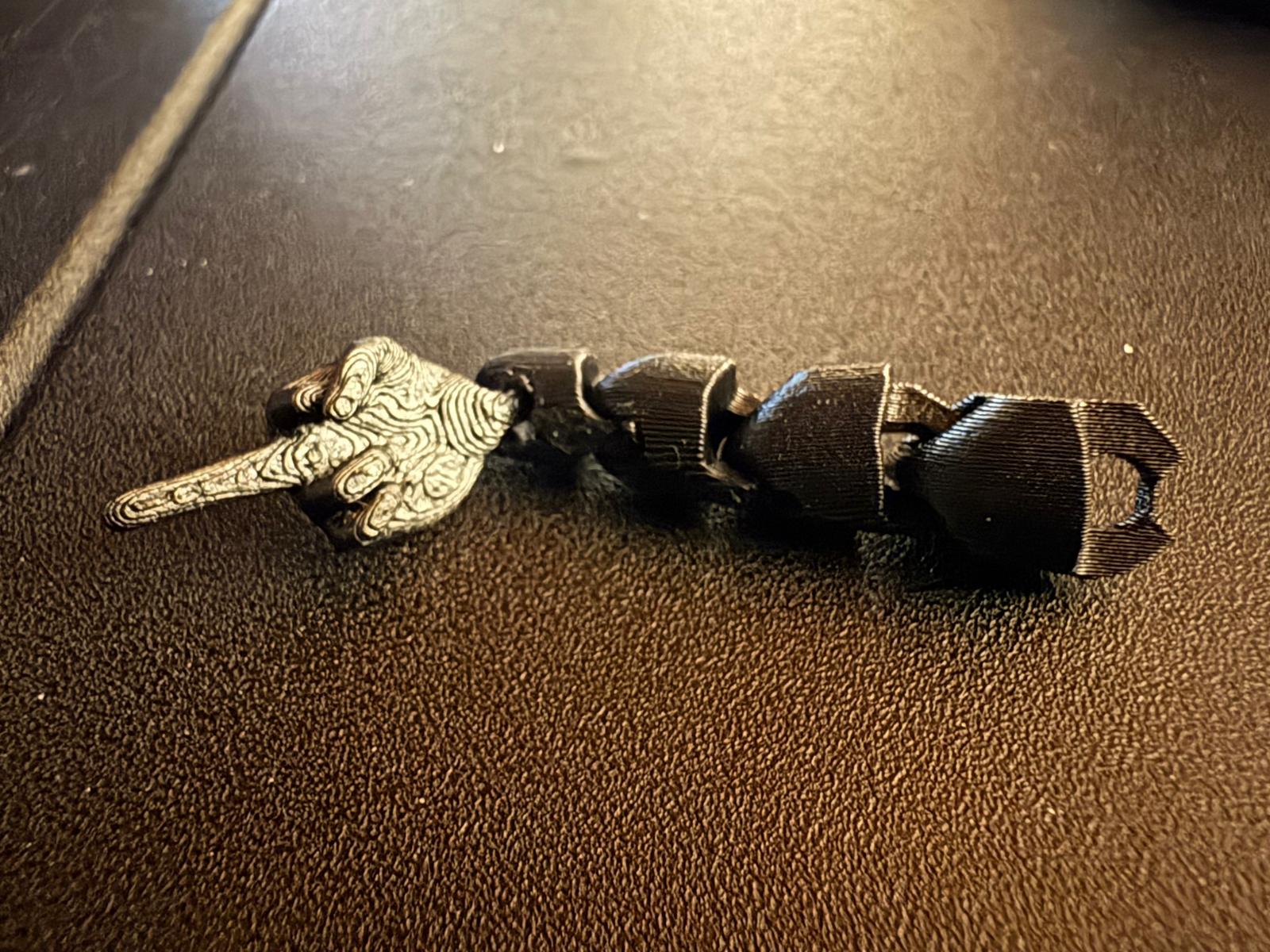 Middle finger octopus - single arm repair