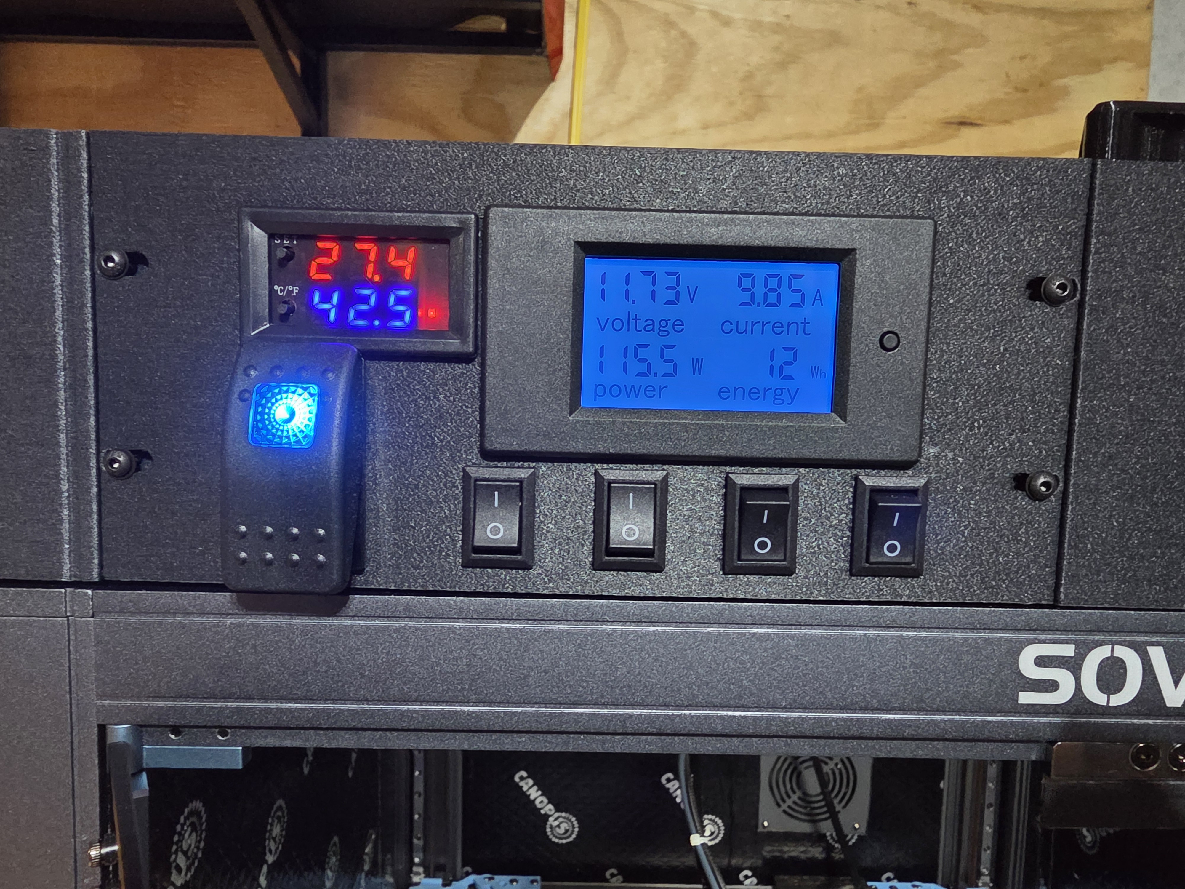 SV08 Top Hat Meter and Shunt