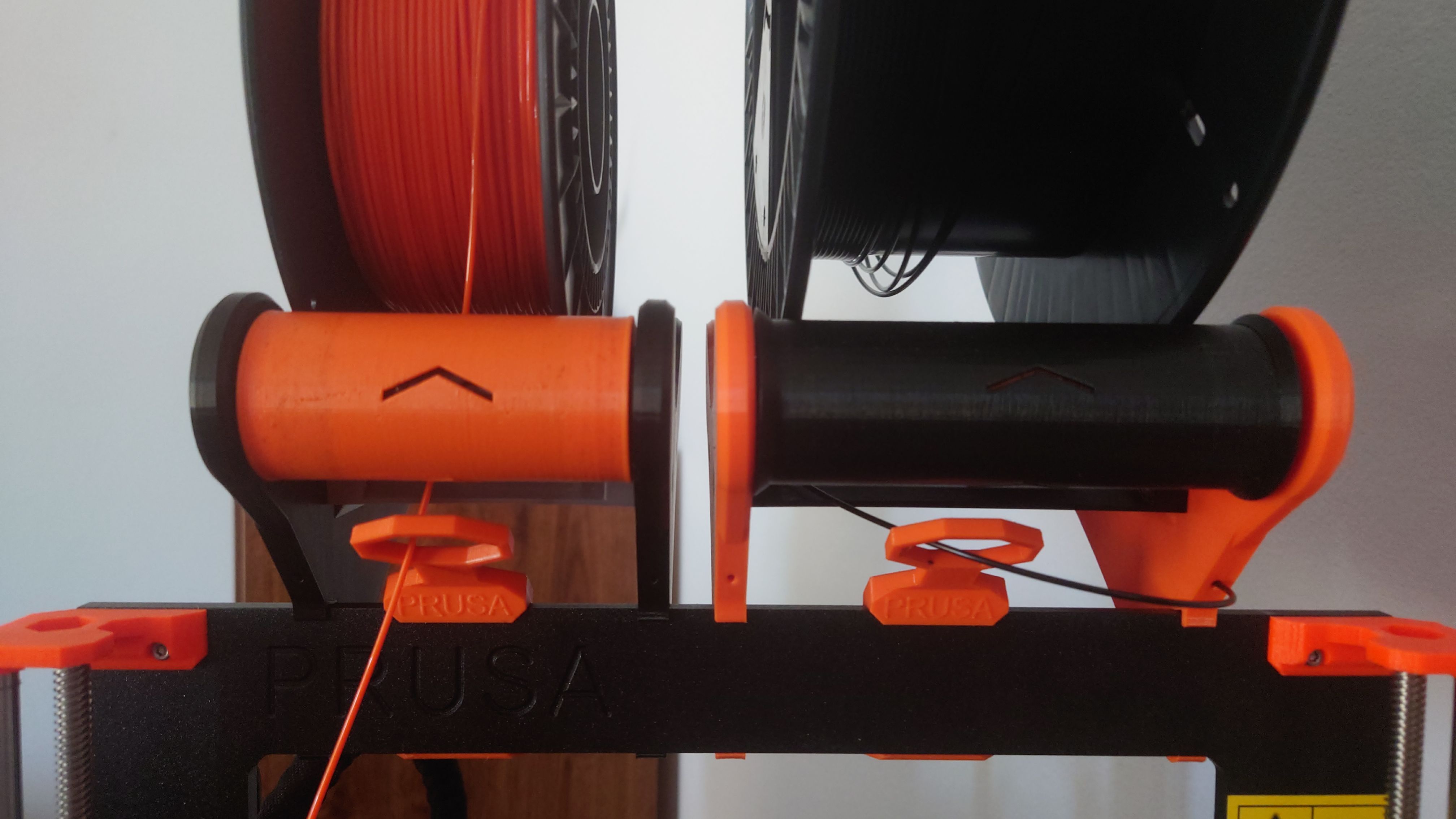 Auto Rewind Spool Holder For Prusa Mk3 By Dominik Chuchlík Download Free Stl Model 7463