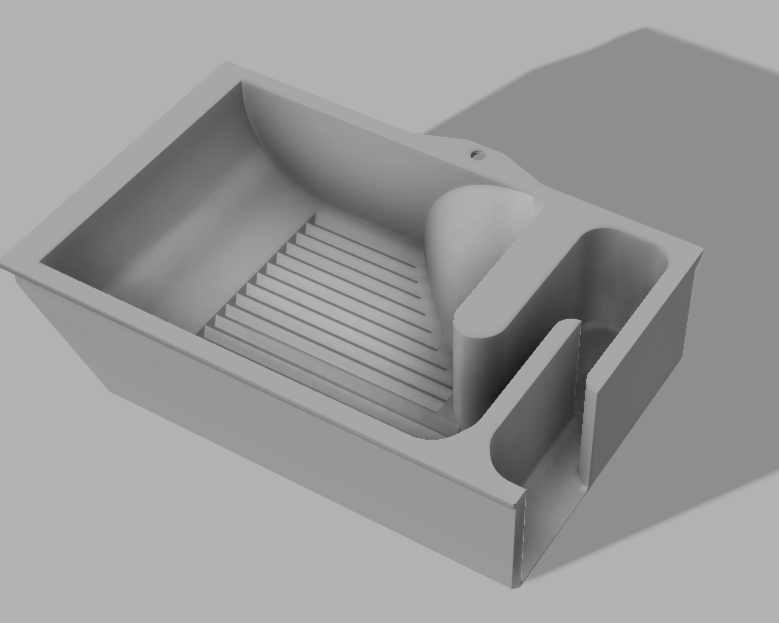Bambulab X1 Exhaust Fan Muffler (double sided tape)