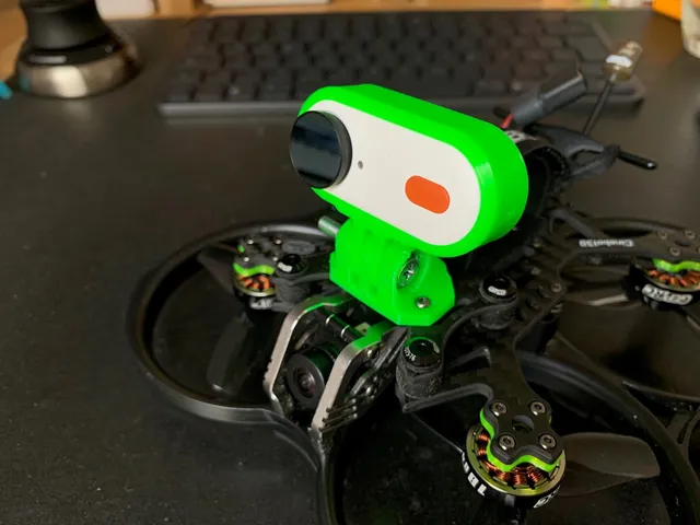 Caddx Peanut Mount - horizontally, vertically and off-centre