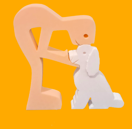A Man and His Poodle