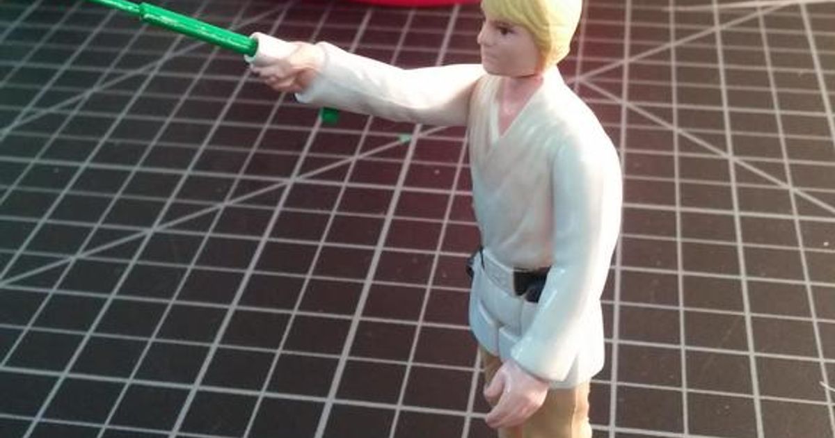 Kenner Star Wars Action Figure Lightsaber by Greg S Download free STL