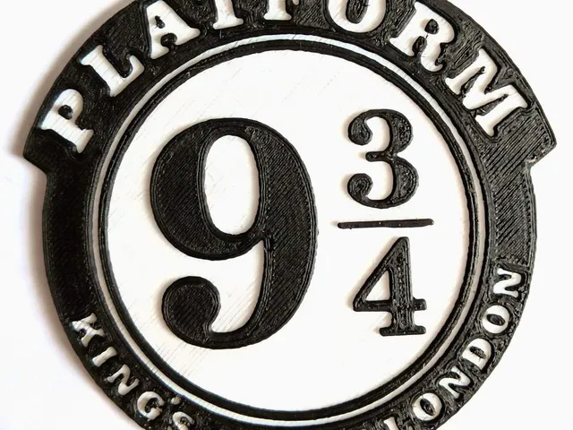 Harry Potter: Platform 9 & Three Quarter - Plaque & Keyring