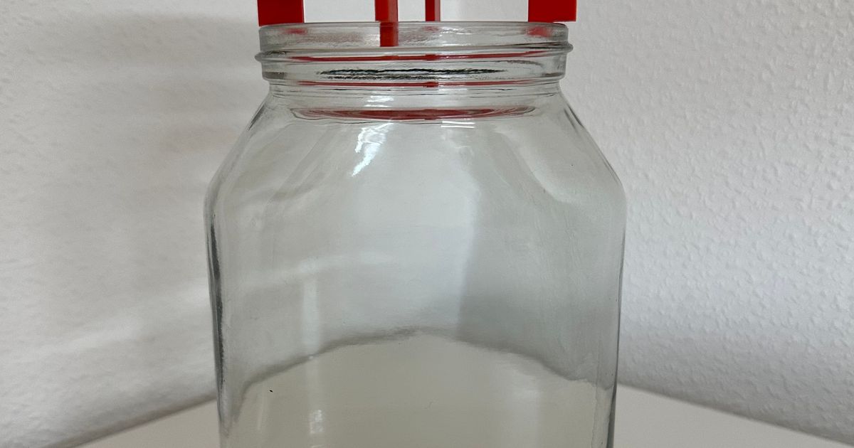 Cover for snails beer trap / Deckel für Schnecken Bierfalle by guddl