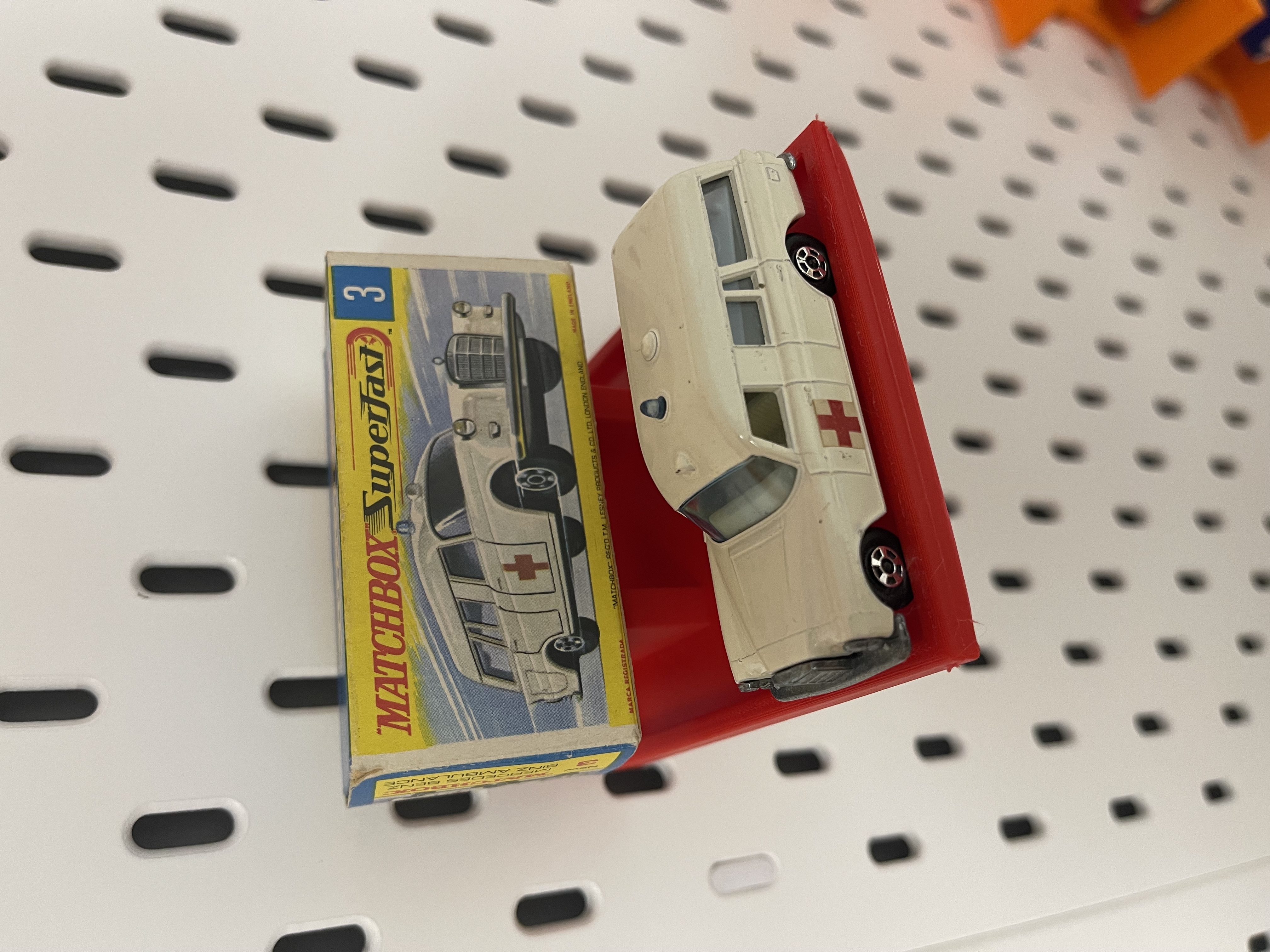 Hotwheels / Matchbox / Tomica Box And Car Display Shelf For IKEA Skadis Board