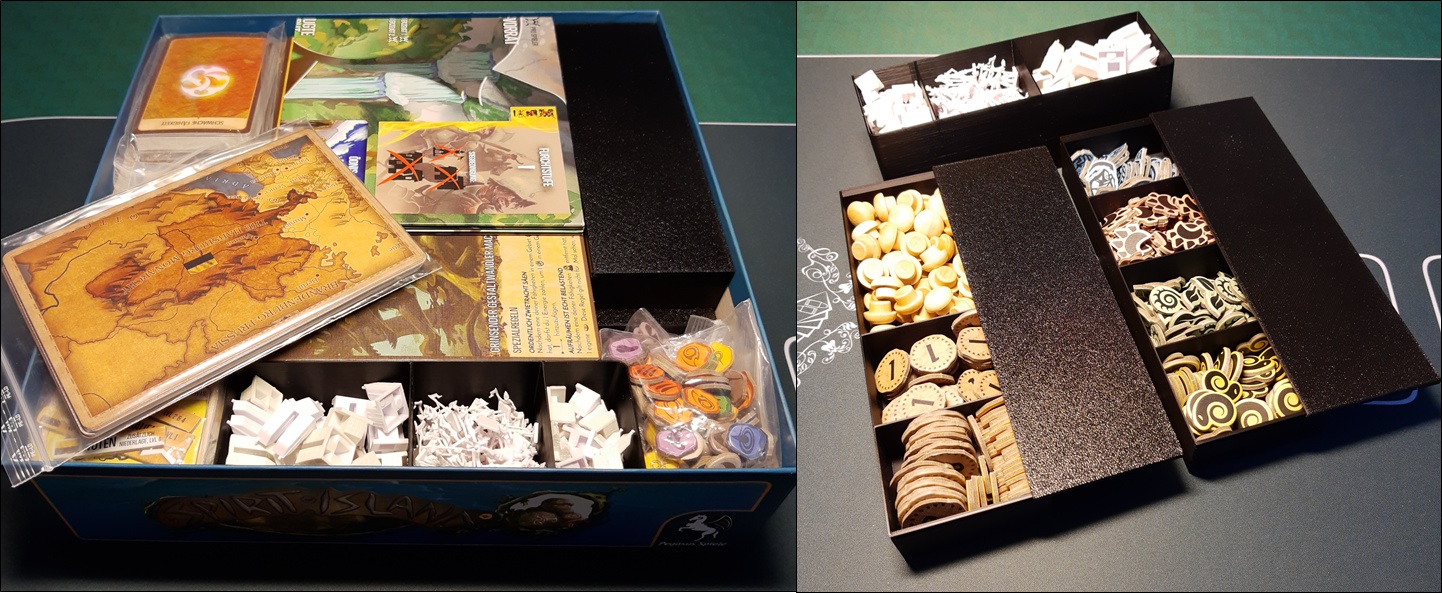 Spirit Island Boardgame Insert