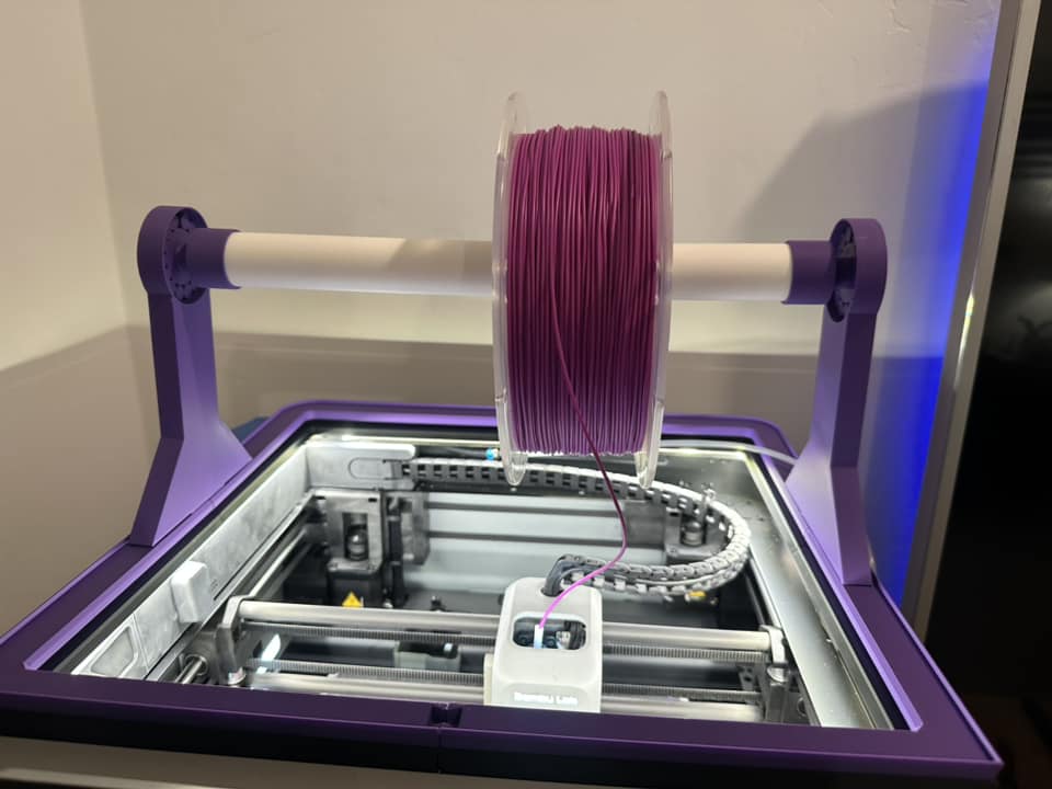 Bambu X1 & P1P Suspended Spool Holder