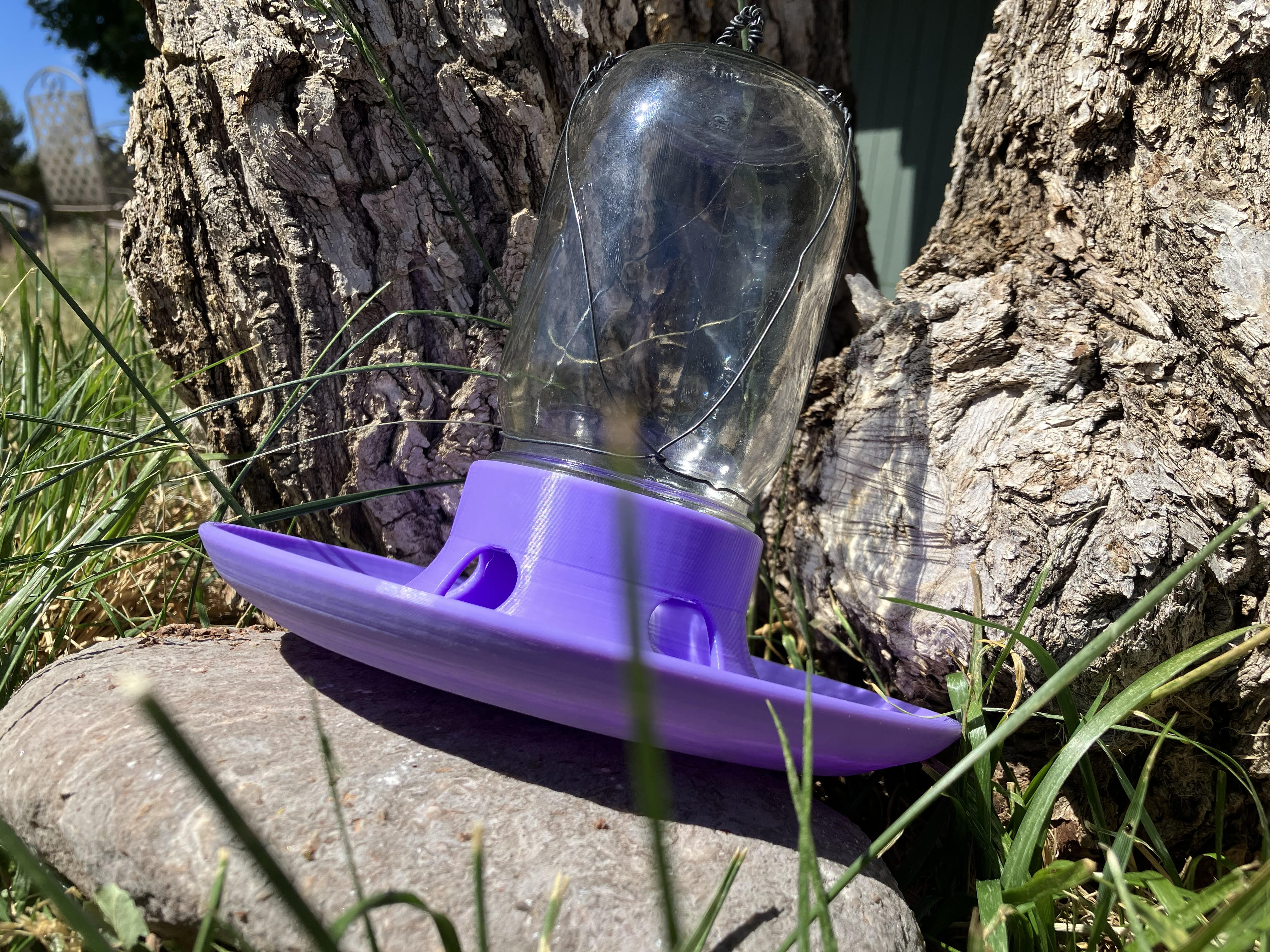 Mason Jar Bird Feeder