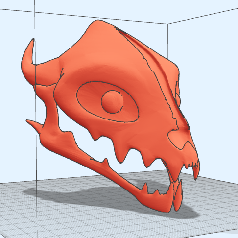 GASTER BLASTER by Sans undertale | Download free STL model | Printables.com