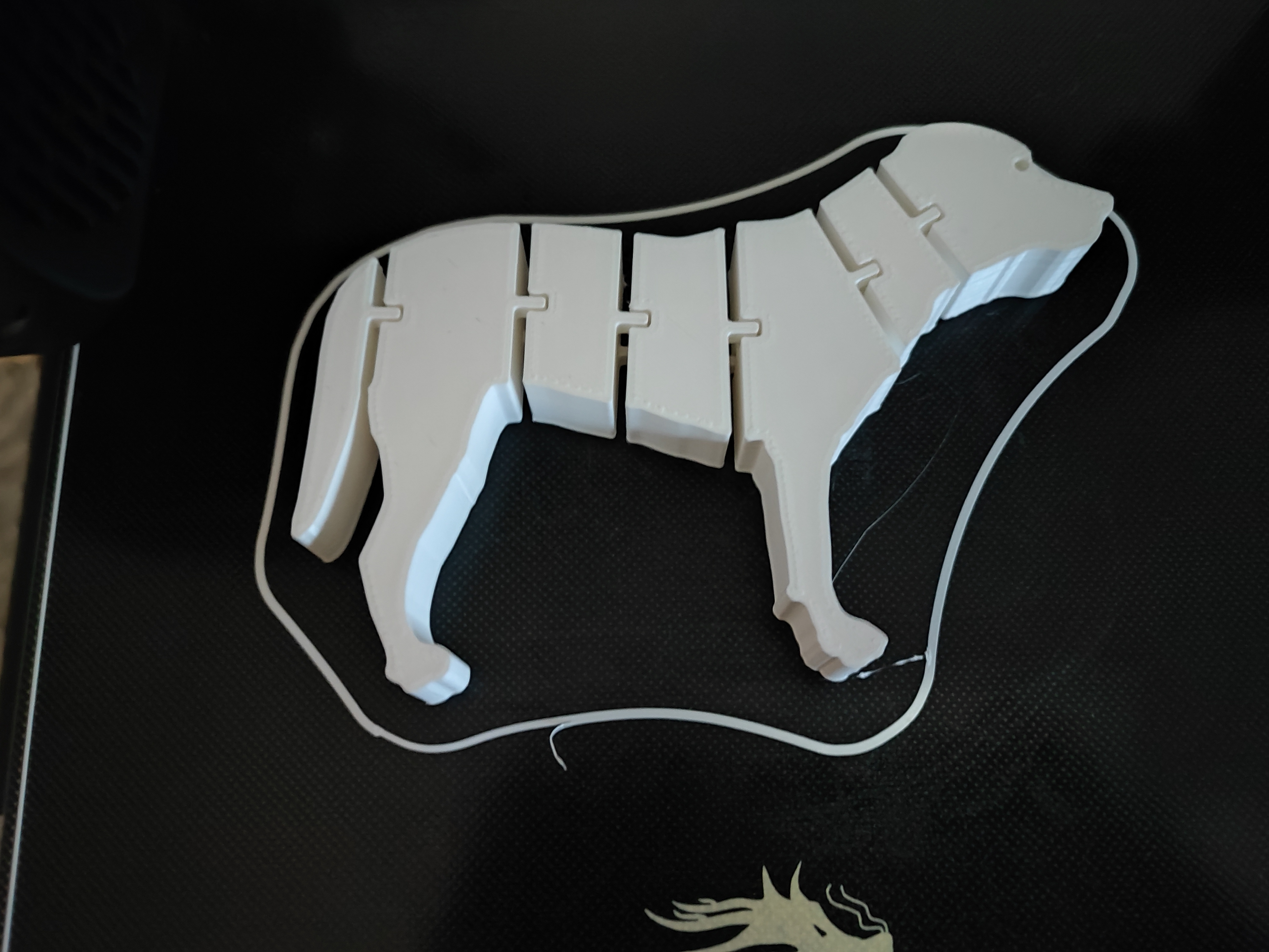 Miniatura 2 do modelo 3D Flexi Dog