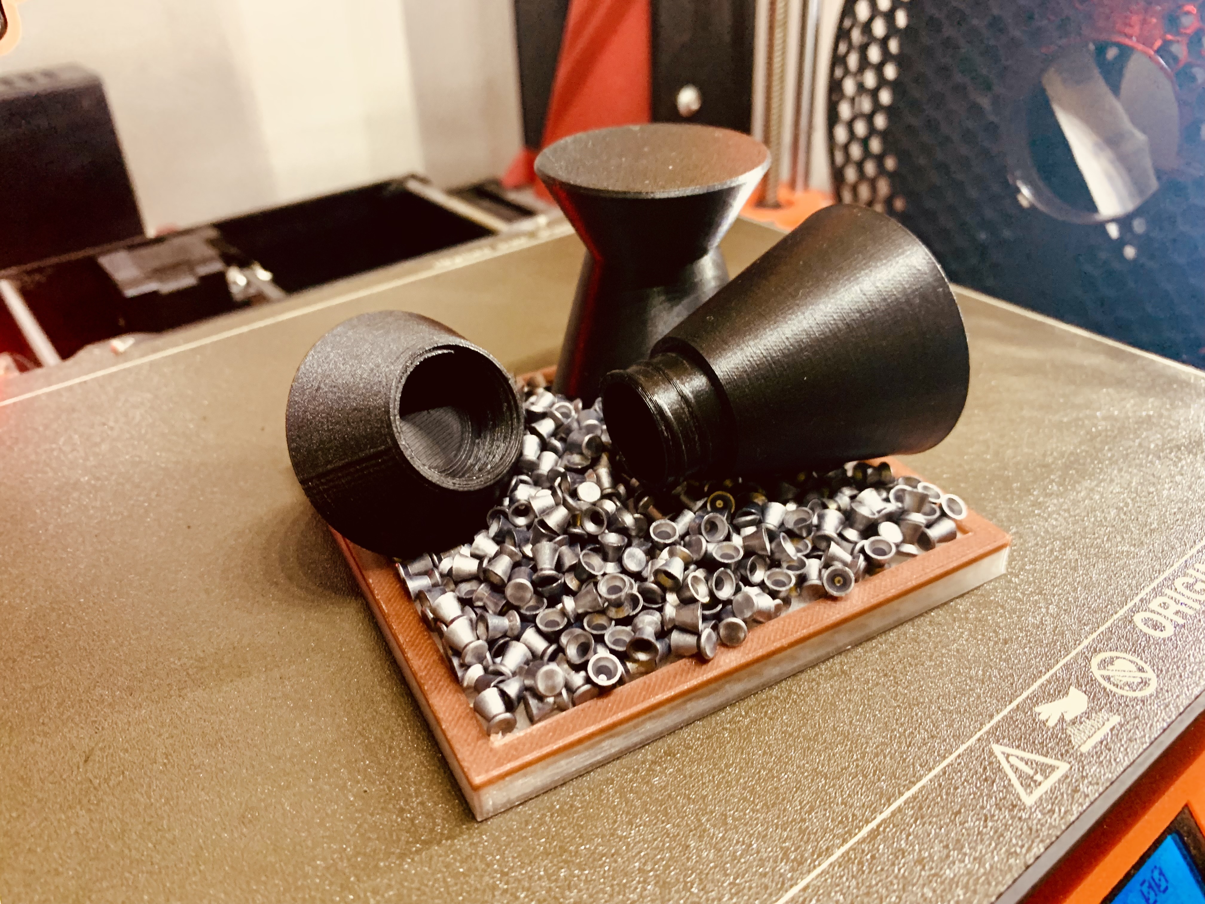 Box for airgun pellets