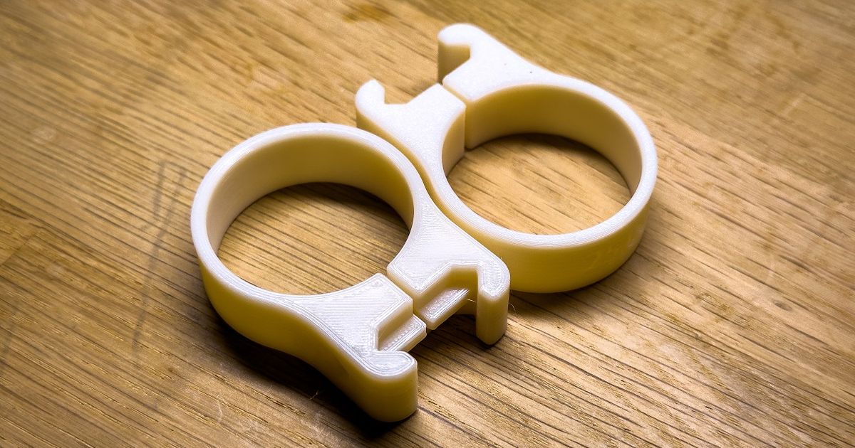 1in/30mm/34mm Scope Rings by Kevin Download free STL model