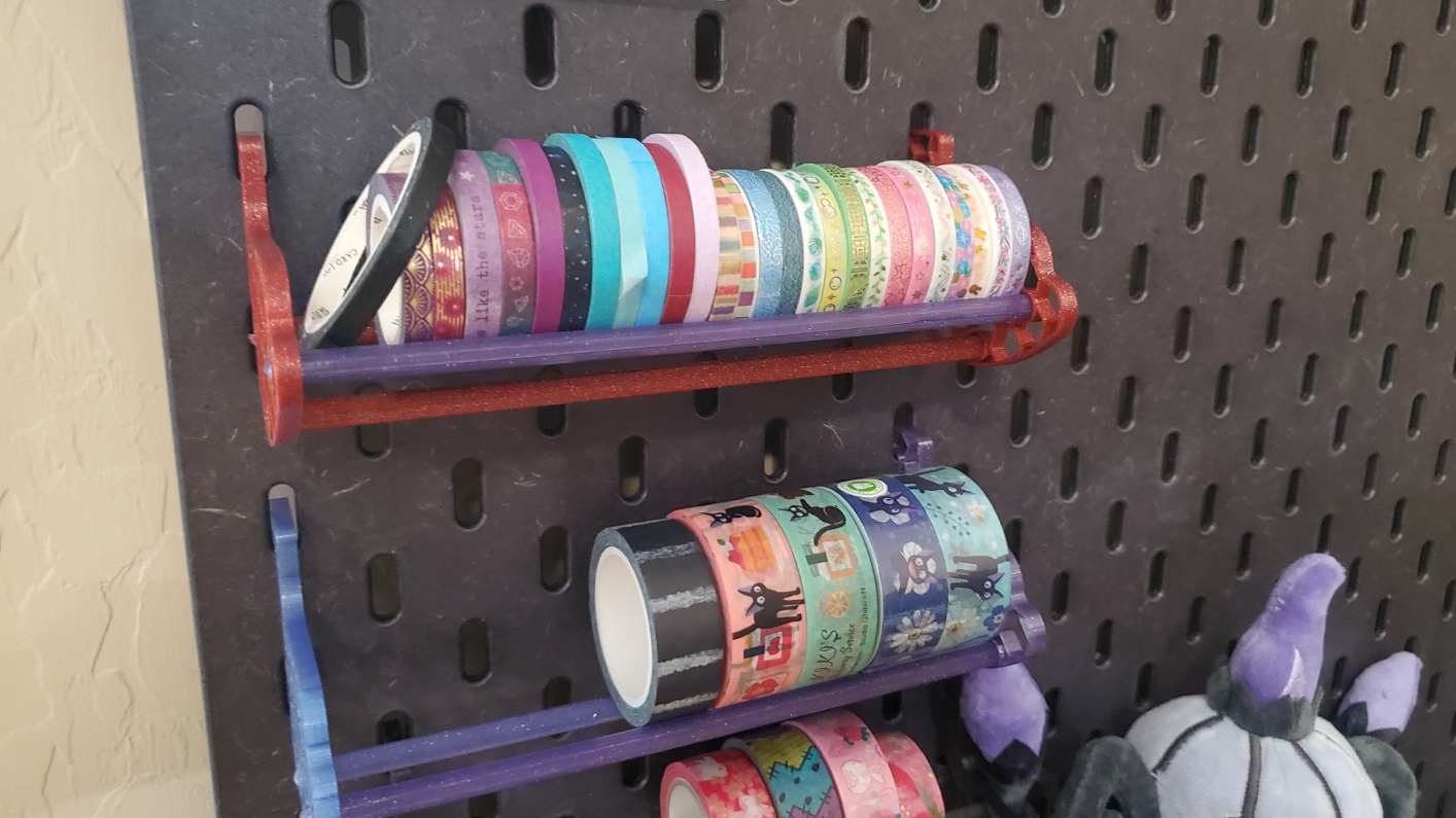 Washi Tape Rack for Ikea Skadis